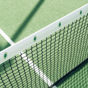 Cubre red de tenis con logos de Court Print