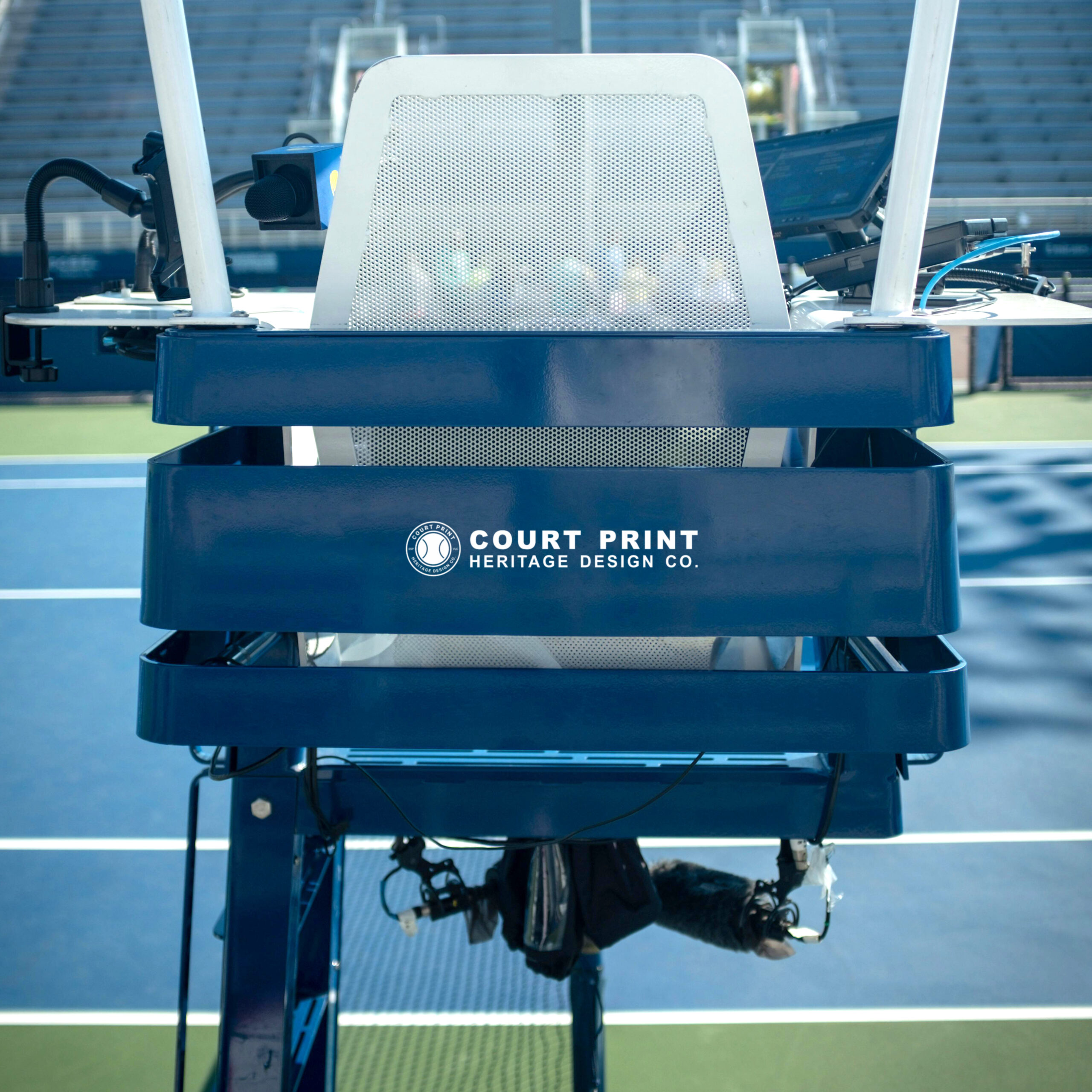 Pegatina para silla de árbitro personalizable